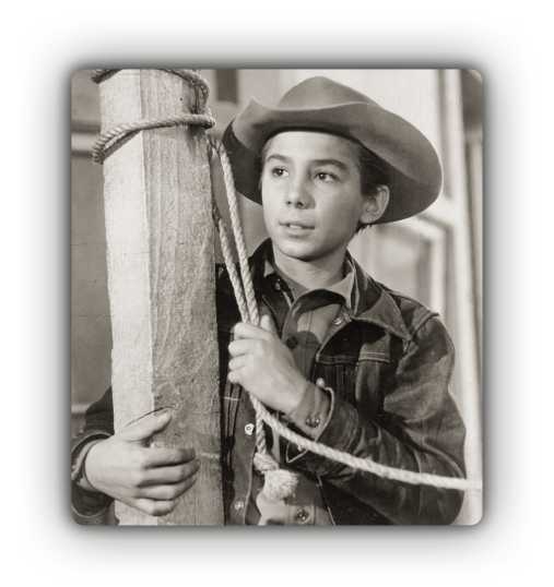 Johnny Crawford as Mark McCain in Dark Day at North Fork, episode 100